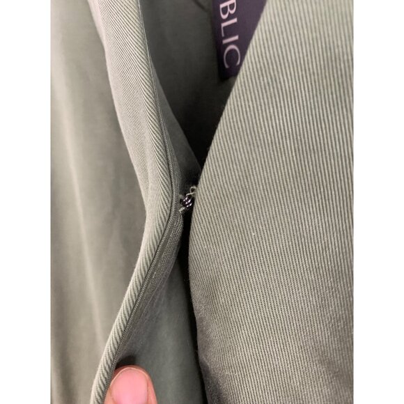 Banana Republic Green Tencel Sleeveless Wrap Jumpsuit Size 12 RO10236 NWT $149 - Picture 11 of 14